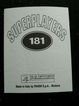 Panini Superplayers 98 Frank Lampard 181 Rookie West Ham - Rare Sticker 2