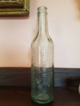 Antique Bottle Enniskillen Ireland Advertising Breweriana James Mulhern Mineral