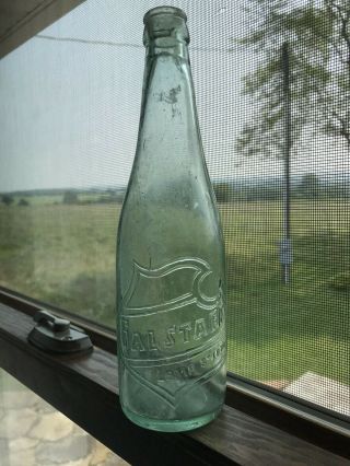 Falstaff Lemp St.  Louis Embossed Crown Top Bottle Missouri Mo Beer