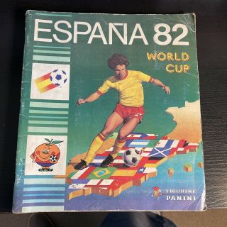 Panini World Cup EspaÑa 82 Sticker Album Spain 1982 Nealy Complete Rare