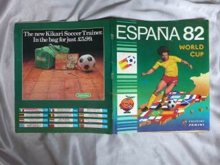 World Cup 1982 Espana 82 Panini Sticker Album 100 Complete Maradona Rookie