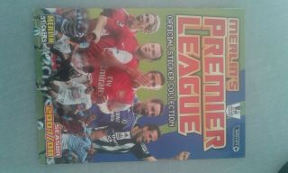 Merlin Premier League Football Stickers Album Complete 2008
