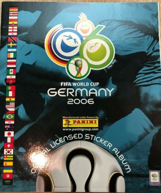 Official Panini Album World Cup Germany 2006 Reprint,  Complete