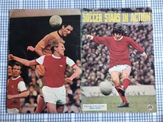 Fks Soccer Stars Football Sticker Album 1969/70 Vintage Complete Rare Insert Vgc