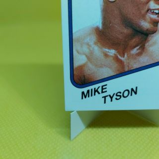 - Mike Tyson Rookie Sticker - Panini Supersport 1986/87 UK 6