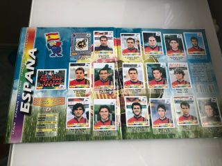 Panini France 98 World Cup Sticker Album 1998 - UK Version Complete Iran Spain 5