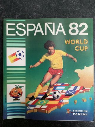 Panini Espana 82 World Cup - Football Sticker Album 100 Complete Full Set Vgc