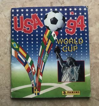 Panini 1994 Usa World Cup Album 100 Complete Vg,