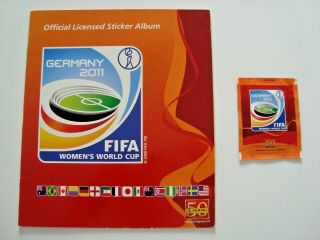 Panini - Women`s World Cup 2011 - Album Leer Mit 6 Gratis Stickern & Tüte Ovp
