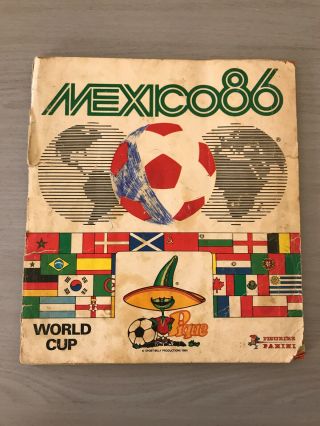 Panini Mexico 1986 World Cup Wm Wc 86 Sticker Album 100 Complete Maradona