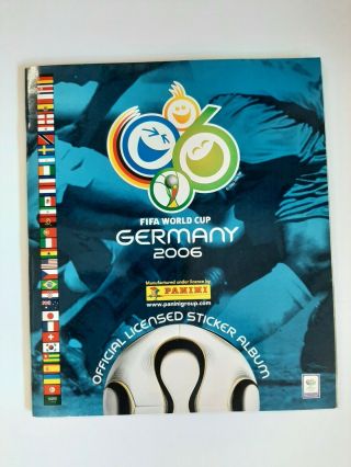 Panini Fifa World Cup Germany 2006 Football Sticker Album 100 Complete