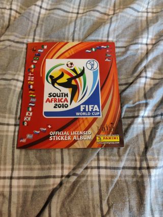 Panini World Cup 2010 South Africa Sticker Album 100 Complete