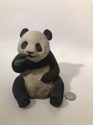 Endangered Species Limited Sandra Brue Sandicast Panda Rare Figurine Sculptures