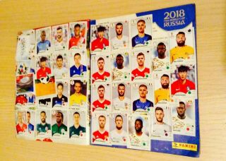 PANINI - FIFA WORLD CUP RUSSIA 2018 complete sticker album. 2