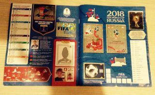 PANINI - FIFA WORLD CUP RUSSIA 2018 complete sticker album. 3