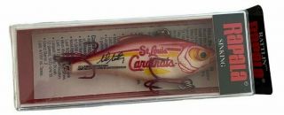 2004 St.  Louis Cardinals Mike Matheny Rapala Bass Fishing Lure Stadium Giveaway