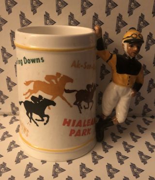 1960’s Swank Horse Racing Jockey Arlington Hialeah Park Hawthorne Wheeling Downs