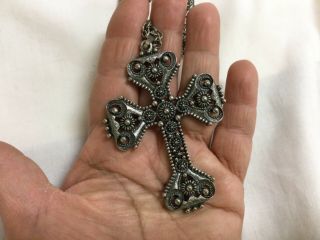 Religious Sarah Coventry Limited Edition 1974 Cross Pendant Necklace
