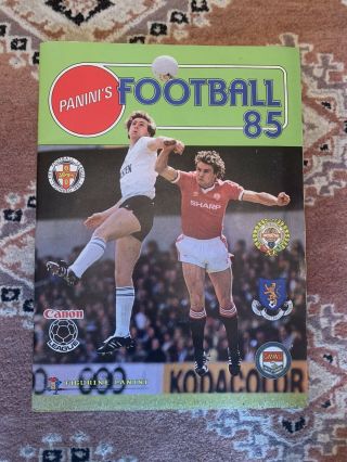 Figurine Panini Football 85 1985 Sticker Album Nearly Complete Vgc Rare Uk