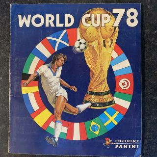 Panini Argentina 78 World Cup - Football Sticker Album.  100 Complete & Packet