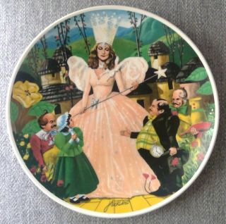 " Follow The Yellow Brick Road " Collectors Plate By Knowles Usa By James Auckland