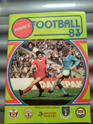 Panini Football 83 Complete Full Album