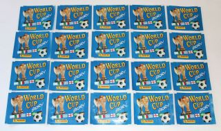Panini World Cup Story 90 1990 - 20 TÜten Packets Bustine Sobres Pochettes