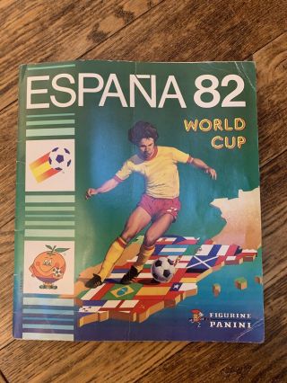 Panini Espana 82 World Cup - Football Sticker Album - 100 Complete Full Set