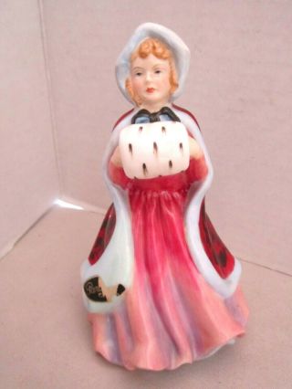 Vintage Paragon Fine Bone China Lady,  Miss Susan W/ Pink Dress; Figurine England