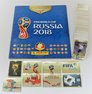 Panini Wm 2018 Russland - Komplettsatz 682 Sticker,  Leeralbum Top