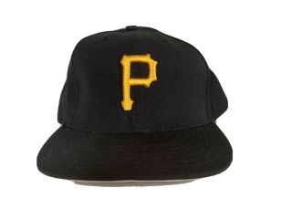 Pittsburgh Pirates Vintage Era Cap - Made In Usa - 7 1/2