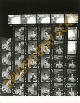 Star Trek The Motion Picture 1979 Contact Sheet 5 Bridge Shatner Nimoy Collins