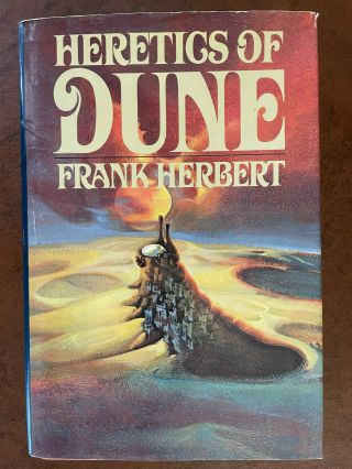 Frank Herbert Heretics Of Dune 1st Hardcover 1984 Hc/dj $16.  95 Price