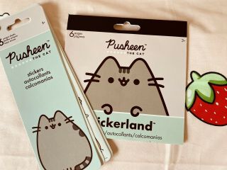Pusheen The Cat Stickers Books/ Autocollants/ 2 Books.  Adorable