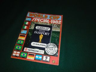 Fks - World Cup Special 1982 Sticker Album With 29 Stickers