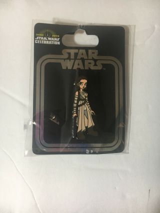 Rey Exclusive Trading Pin Star Wars Celebration Chicago 2019 Disney Official