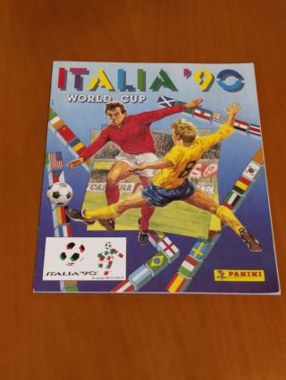 Official Panini Reprint Sticker Album World Cup 1990 90 Italy