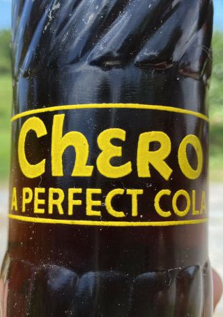 Very Rare ACL Chero Cola soda Bottle Birmingham Alabama ALA Full 2