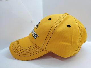 Iowa Hawkeyes /Dekalb Seed K - Products Yellow Strapback Hat Cap USA Made 2
