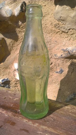 Vintage " Coca Cola " Glass Bottle Old Coke