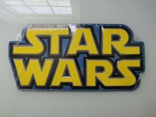 Retro Style Star Wars Logo Open Road Brand Tin Sign 13 " X6.  5 "