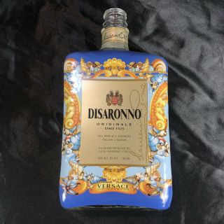Limited Edition Disaronno Versace 750ml Glass Bottle Empty