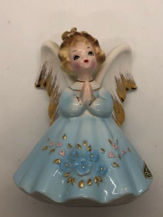 Josef Originals Blue Angel Girl Figurines Vintage