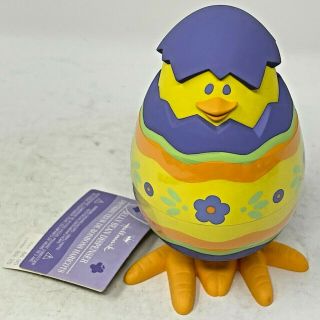 Nos Nwt Vintage Hallmark Baby Chick In Egg Jellybean Dispenser Easter