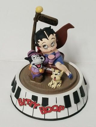 Betty Boop Bourbon Street Hand Painted Sculpture Limited Edition 1995