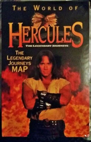 Hercules The Legendary Journeys World Map Kevin Sorbo.  &