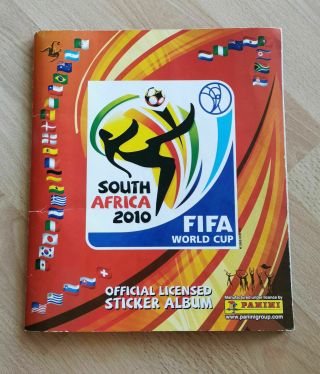 Panini South Africa 2010 World Cup Sticker Album - 100 Complete