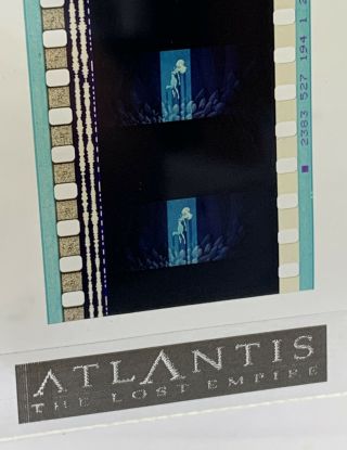 Disney Animation Film 5 - Cell Strip Atlantis: Lost Empire Princess Kida Ascending