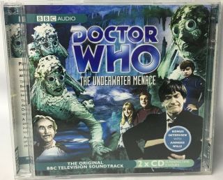 Doctor Who The Underwater Menace Cd 2 Discs Audio Drama Bbc Tv Patrick Troughton