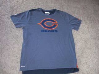Chicago Bears Nike Dri Fit Team Issued 64 Shirt Men 